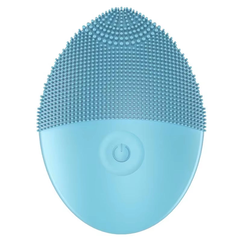 Electric Sonic Cleanser Deep Pore Facial Brush - Silicone Facial Brush Cleansing Skin Massager Face Brush Vibration Machine