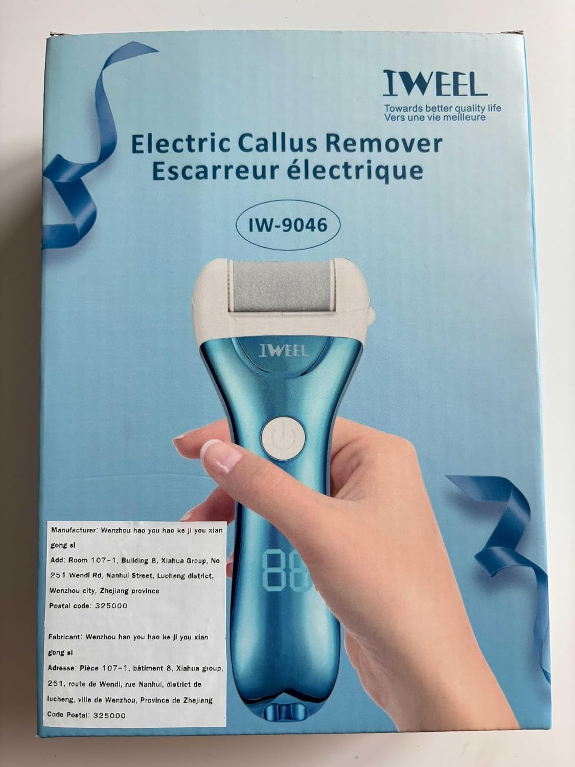 Electric Foot Callus Remover and Pedicure Kit - Rechargeable, Foot Care Solution for Dead Skin Removal