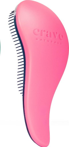 Glide Thru Detangling Hair Brush - 7.5X3-Inch Wet or Dry Curly Straight Hair - Ergonomic Design
