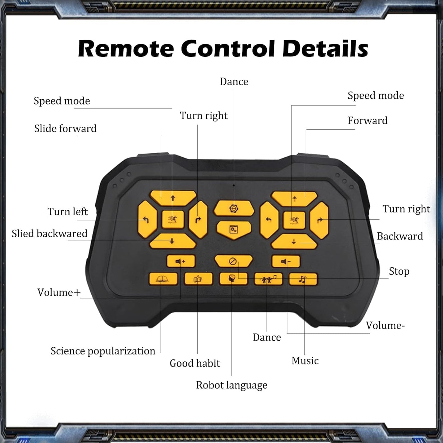 RC Robot Toys Gesture Sensing Remote Control Programmable Robot Toy for 5 6 7 8 9 Years Old Boys Kids