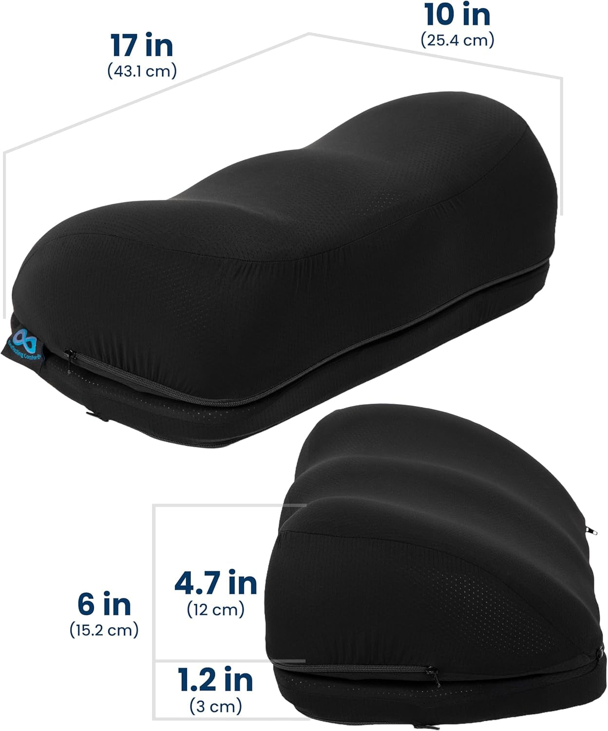 Adjustable Cloud Foot Rest for under Desk at Work with Pressure Point Nodes - Comfortable Memory Foam Office Foot Stool & under Desk Pillow for Gaming & Home Accessories