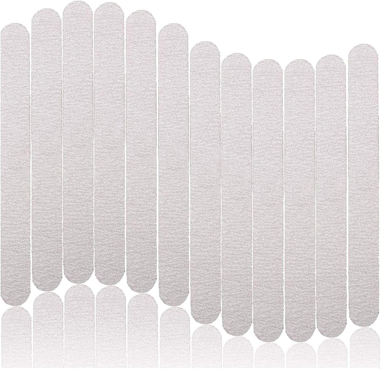 Nail Files Double Sided Professional Manicure Tools Kit 100/180 Grit Washable (12PCS)