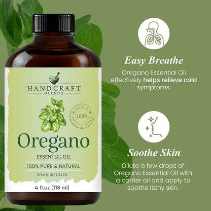 Handcrafted Basil Essential Oil - 100% Pure and Natural - Premium Quality for Diffusers and Aromatherapy - 0.33 Fl Oz - Set of 2