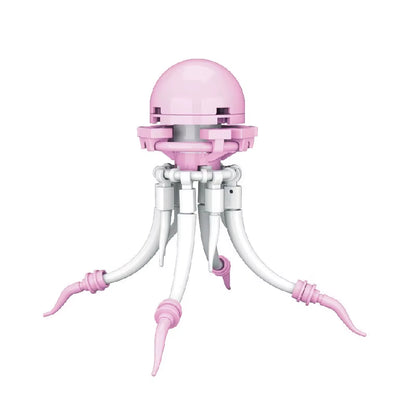 MOC City Creative Building Blocks Accessories Zoo Rhino Lion Kangaroo Wolf Fox Frog Bee Crow Peacock Mini Brick Toy Gifts X021