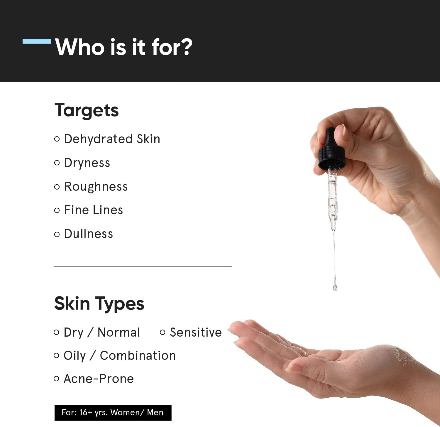 2% Hyaluronic Acid Serum for Intense Hydration,| PGA Serum | Daily Hydrating Face Serum Dry, Normal & Oily Skin 30 Ml / 1 Fl Oz