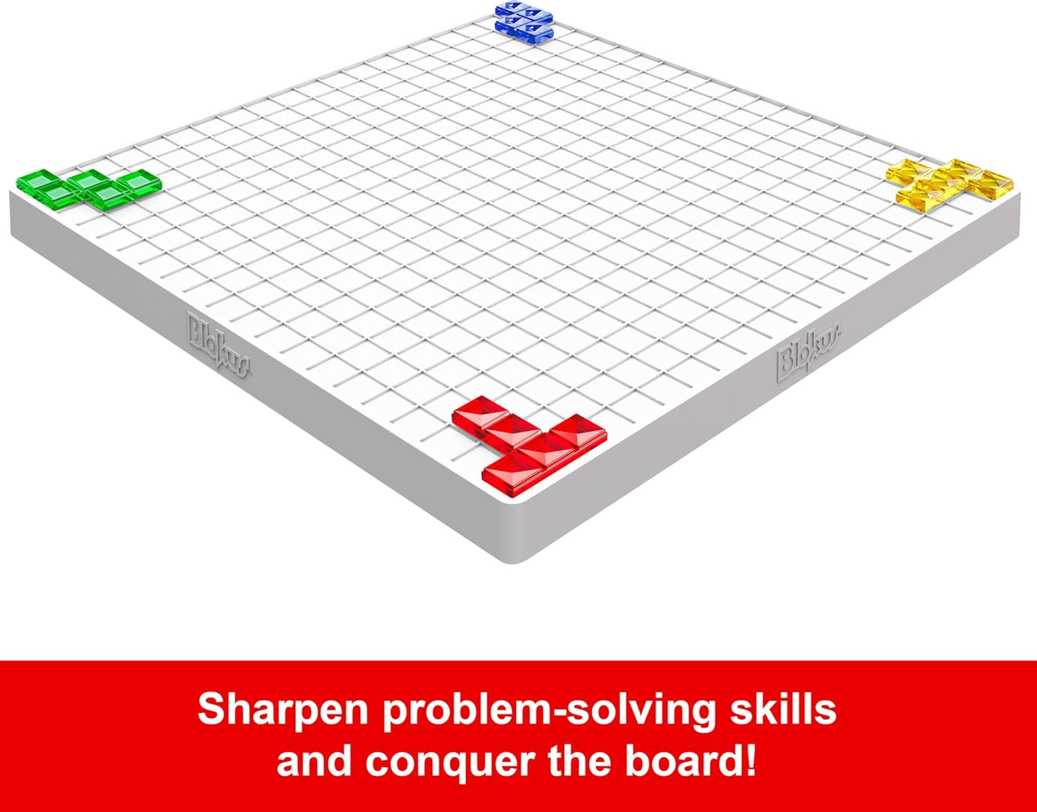 Blokus Strategy Board Game for Kids & Families with Color Blind Accessible Pcs