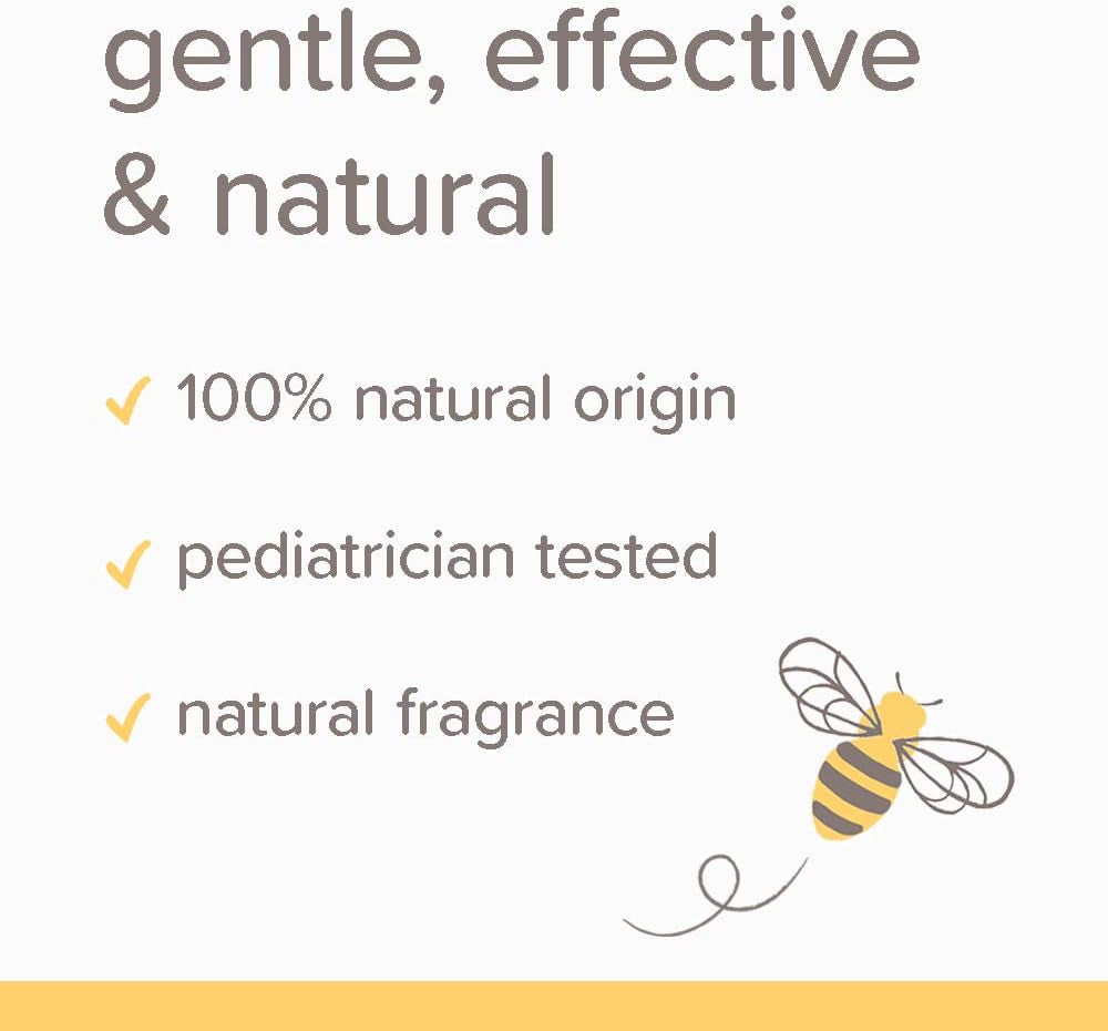 Baby Shampoo & Wash, Original, Tear Free, Pediatrician Tested, 98.7% Natural Origin, 236.5 Ml