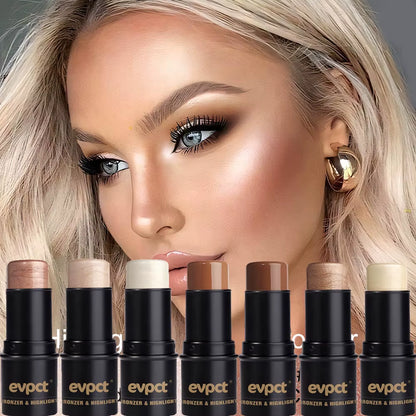 Highlighting Bronzer Stick Face Brightening Blusher Contour Concealer Pen