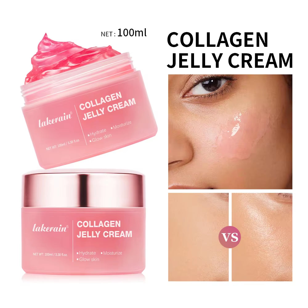 Moisturizing Collagen Jelly Cream Niacinamide Hydrolyzed Hydration Skincare