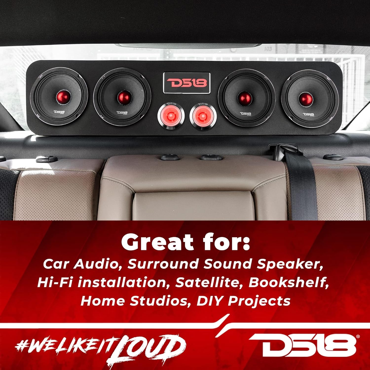 PRO-X5.4BM PRO Series Midrange Bullet Loudspeaker - Set of 1-5.25"