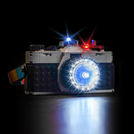 LED Light Kit Lego 3in1 Retro for Camera 31147 Building Set Lights Decor 