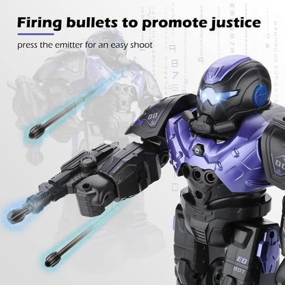 RC Robot Toys Gesture Sensing Remote Control Programmable Robot Toy for 5 6 7 8 9 Years Old Boys Kids