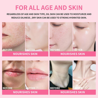 Hydrating Multi Balm Stick, All-In-One Hydrating Lip Balm Eye Cream Neck Cream Make up Base, Reduce Wrinkle & Moisturizing Moisturizer for Face Skin Care