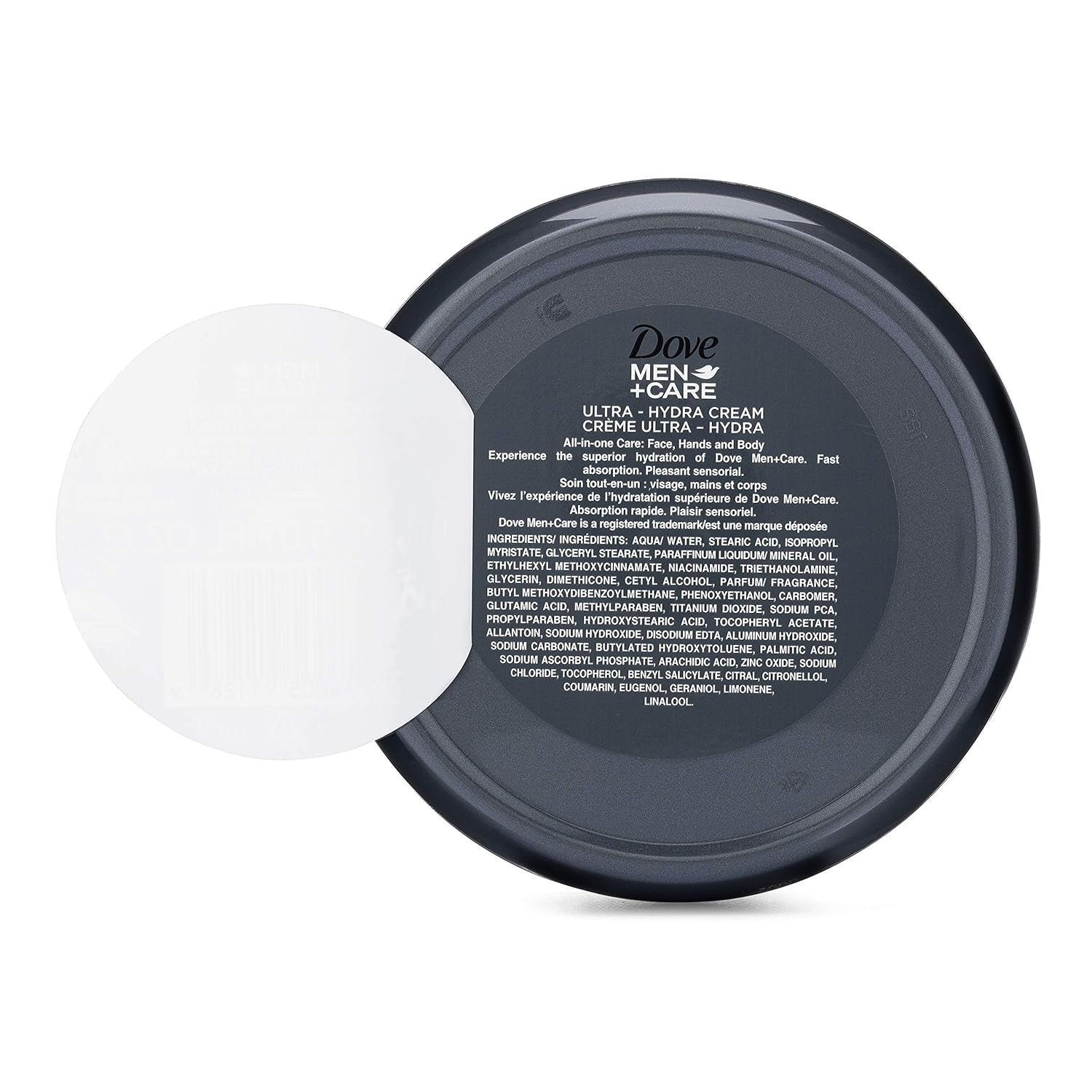 Men+Care Ultra Hydra Cream, Face, Hands and Body Care, All Skin Types, 6 Pack of 2.53 Oz Each