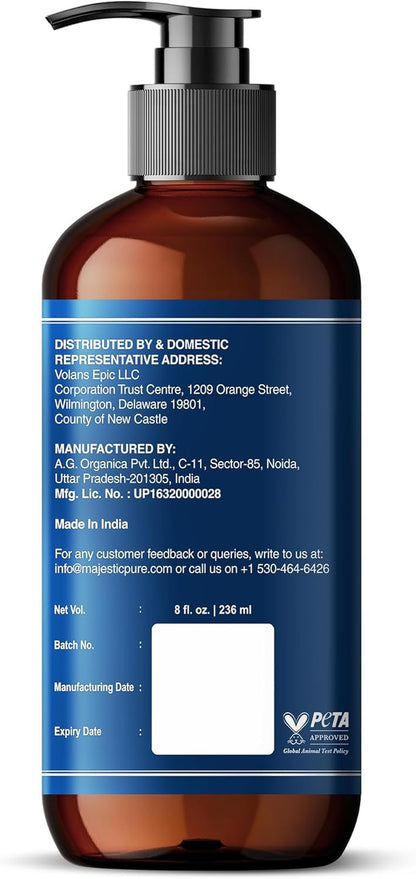 Arnica Sore Muscle Massage Oil - Natural Lavender and Chamomile Essential Oils for Therapeutic Use - Fast Absorbing Full Body Massage Oil - 8 Fl. Oz