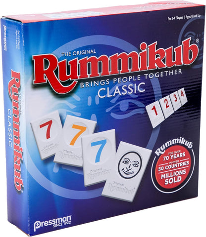 Rummy Tile Board Game Family Classic Card Game for Kids to Adults