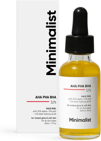 Face Peel  32% AHA BHA PHA | 30 Ml / 1 Fl Oz