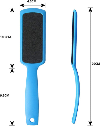 Pedicure Foot Files Callus Remover Double Sided Feet Rasp Skin Scrubber - 3 PK
