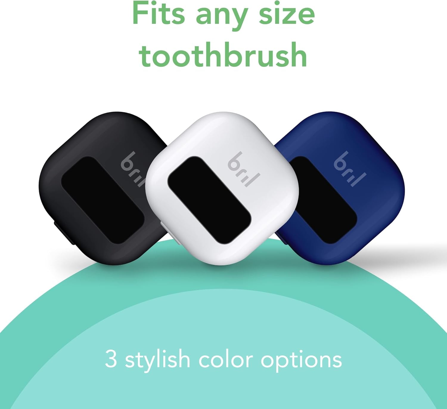 UV-C Toothbrush Sanitizer, Portable Cleaner, Travel Cover, Magnetic Holder, and Rechargeable Case for Any Size Toothbrush, White