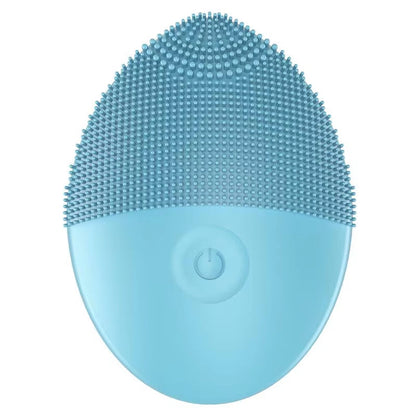 Electric Sonic Cleanser Deep Pore Facial Brush - Silicone Facial Brush Cleansing Skin Massager Face Brush Vibration  Machine