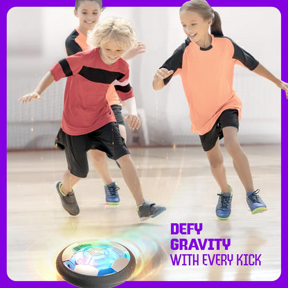 Hover Soccer Ball Light Up Indoor Outdoor Soccer Fun Toy for Girls Boys Adults-6+