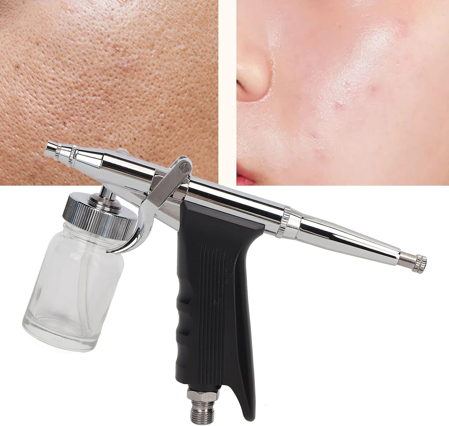 Facial Oxygen Injector Spray Gun Deep Moisturizing Skin Rejuvenation, Atomization Fine Mist Sprayer for Hydrating, Oil Control Portable Home Beauty Salon Use