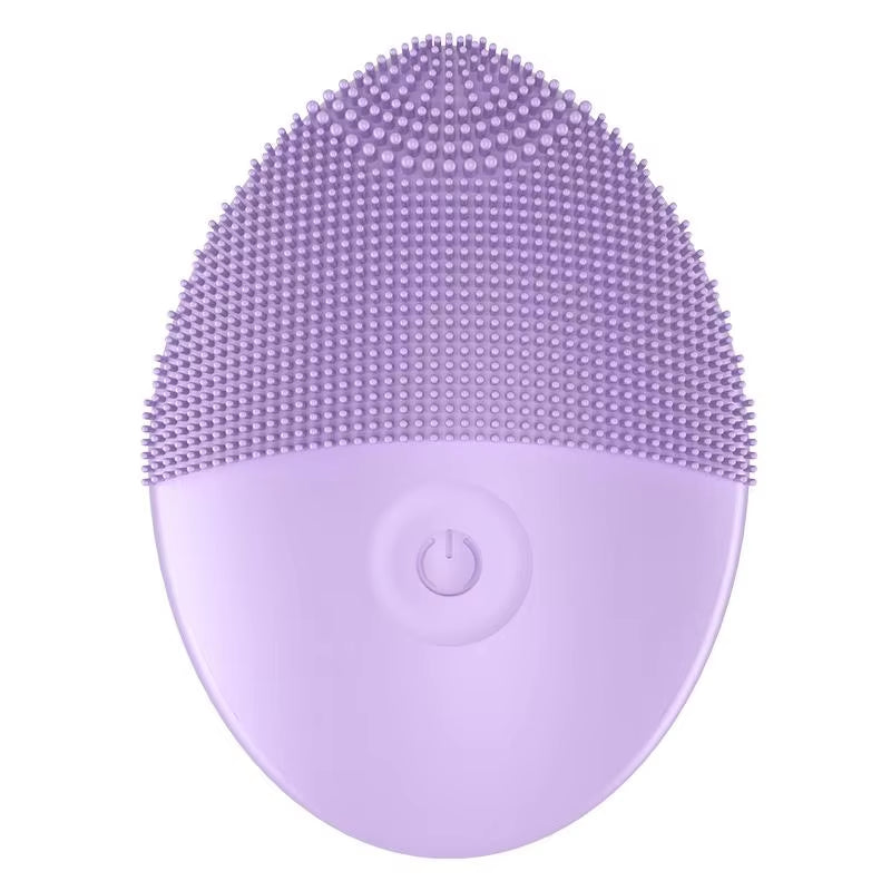 Electric Sonic Cleanser Deep Pore Facial Brush - Silicone Facial Brush Cleansing Skin Massager Face Brush Vibration  Machine