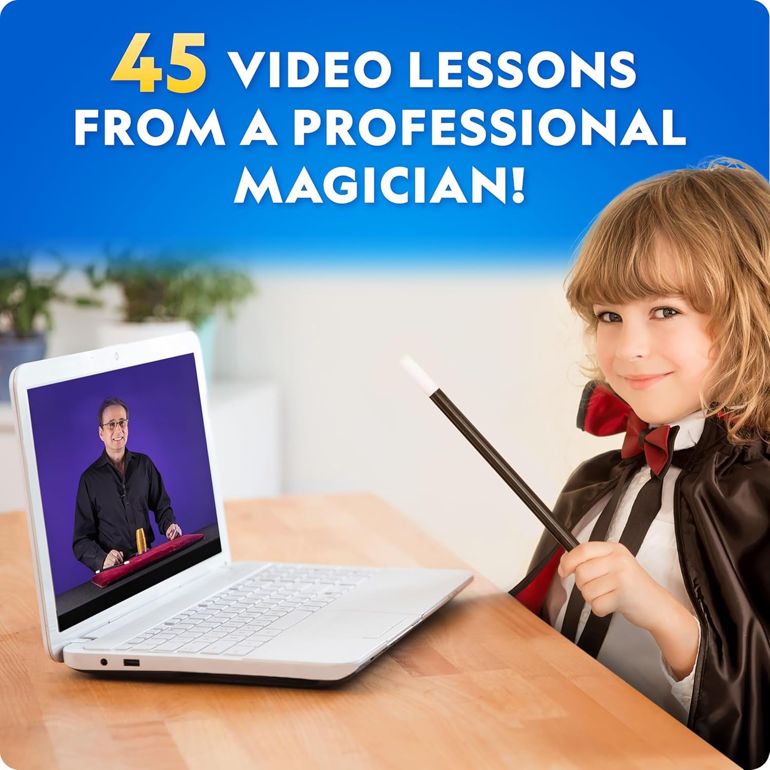 National Geographic Kids Magic Set 45 Tricks - Educational Toy for Boys and Girls