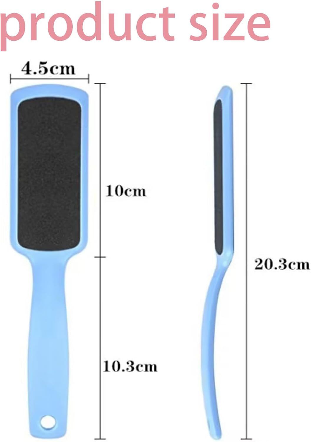Dual Sided Feet File Pedicure Tools | 4 Pieces Foot File  