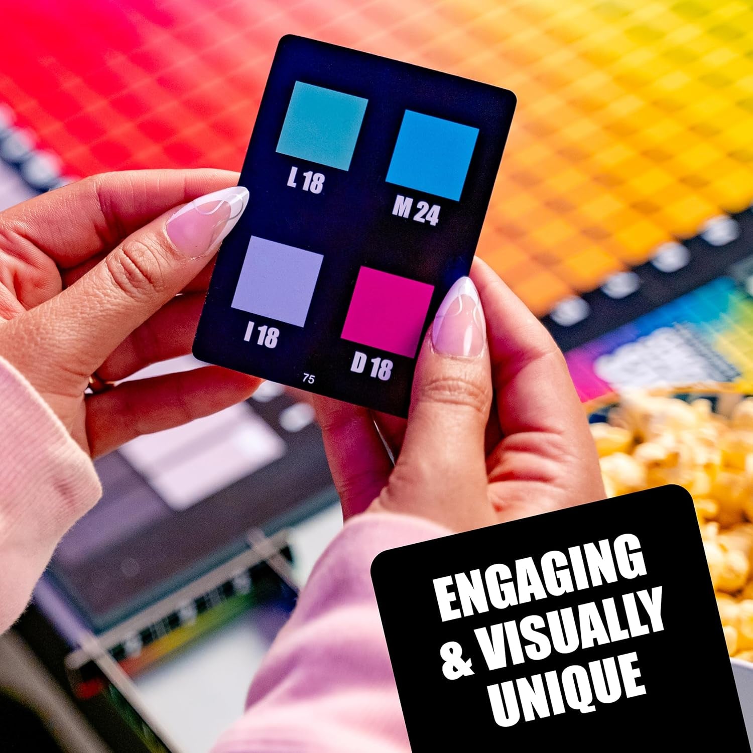 HUES and CUES Color Guessing Board Game Family Party Challenging Game  