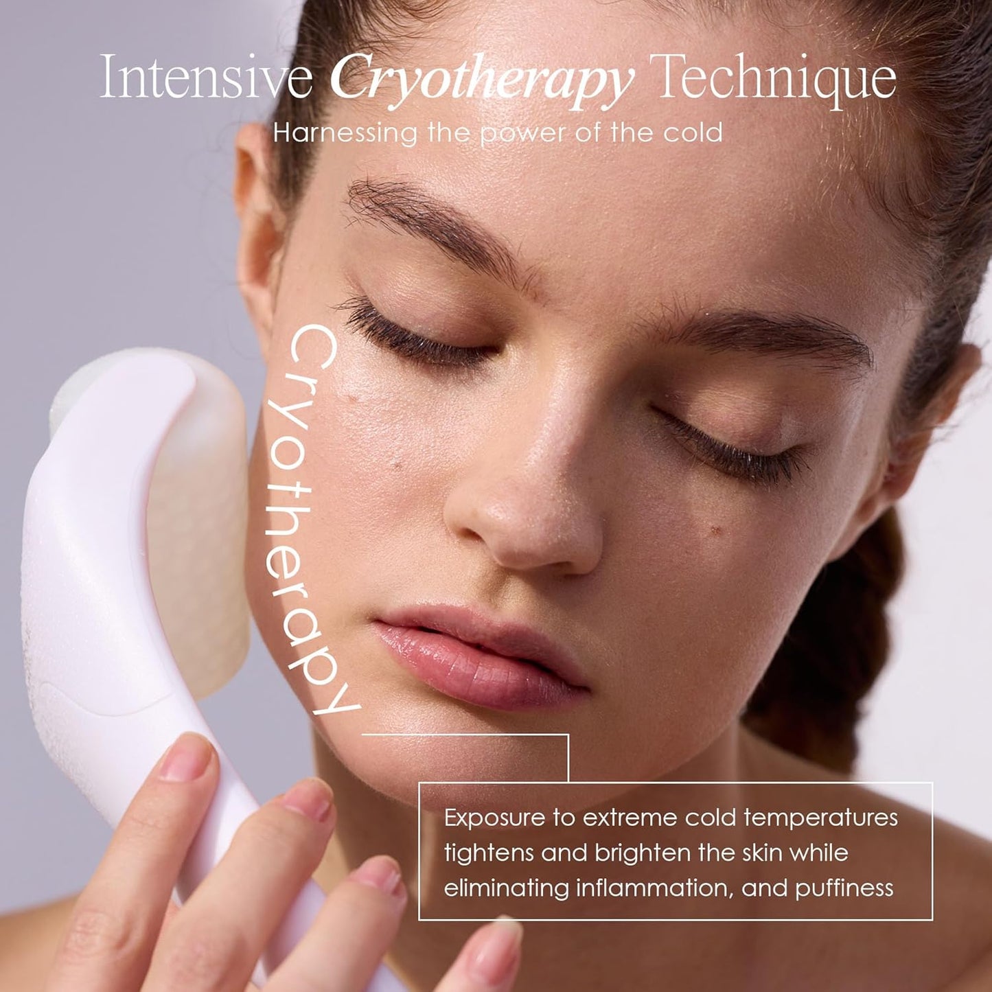 Ice Roller for Cold Therapy | Puffiness and Dark Circle Reduction | Skin Tightening and Firming | Pain Relief for Muscle Soreness and Redness