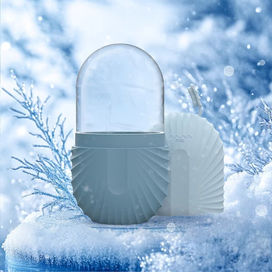 1Pc Silicone Face Ice Cube Mold for Beauty and Skin Care Silicon Face Ice Roller