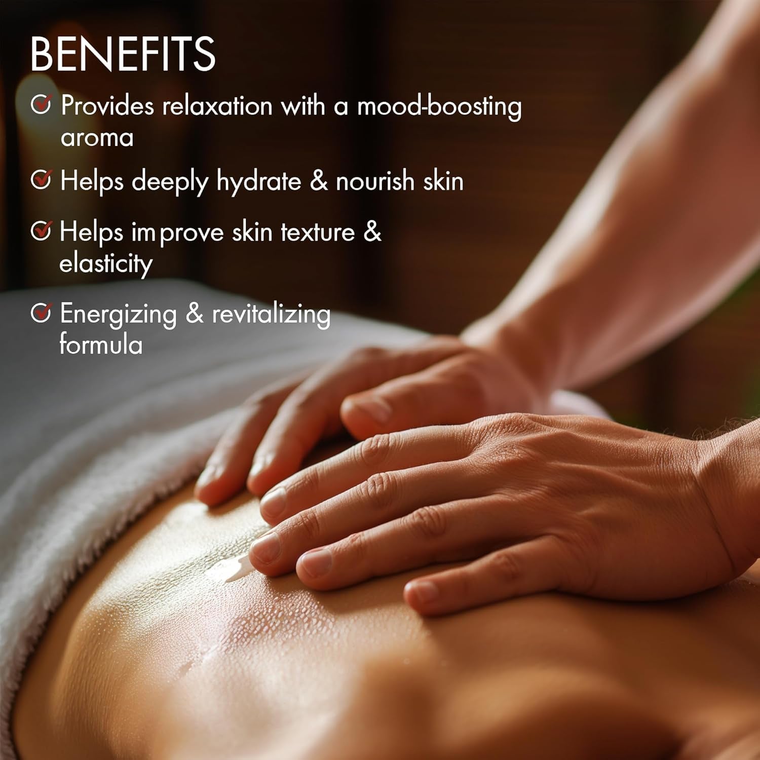 Coconut Massage Oil - Calming Aroma - Crafted from Natural Oils - Suitable for All Skin Types - 8 Fl Oz