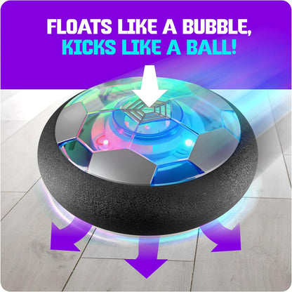 Hover Soccer Ball Light Up Indoor Outdoor Soccer Fun Toy for Girls Boys Adults-6+