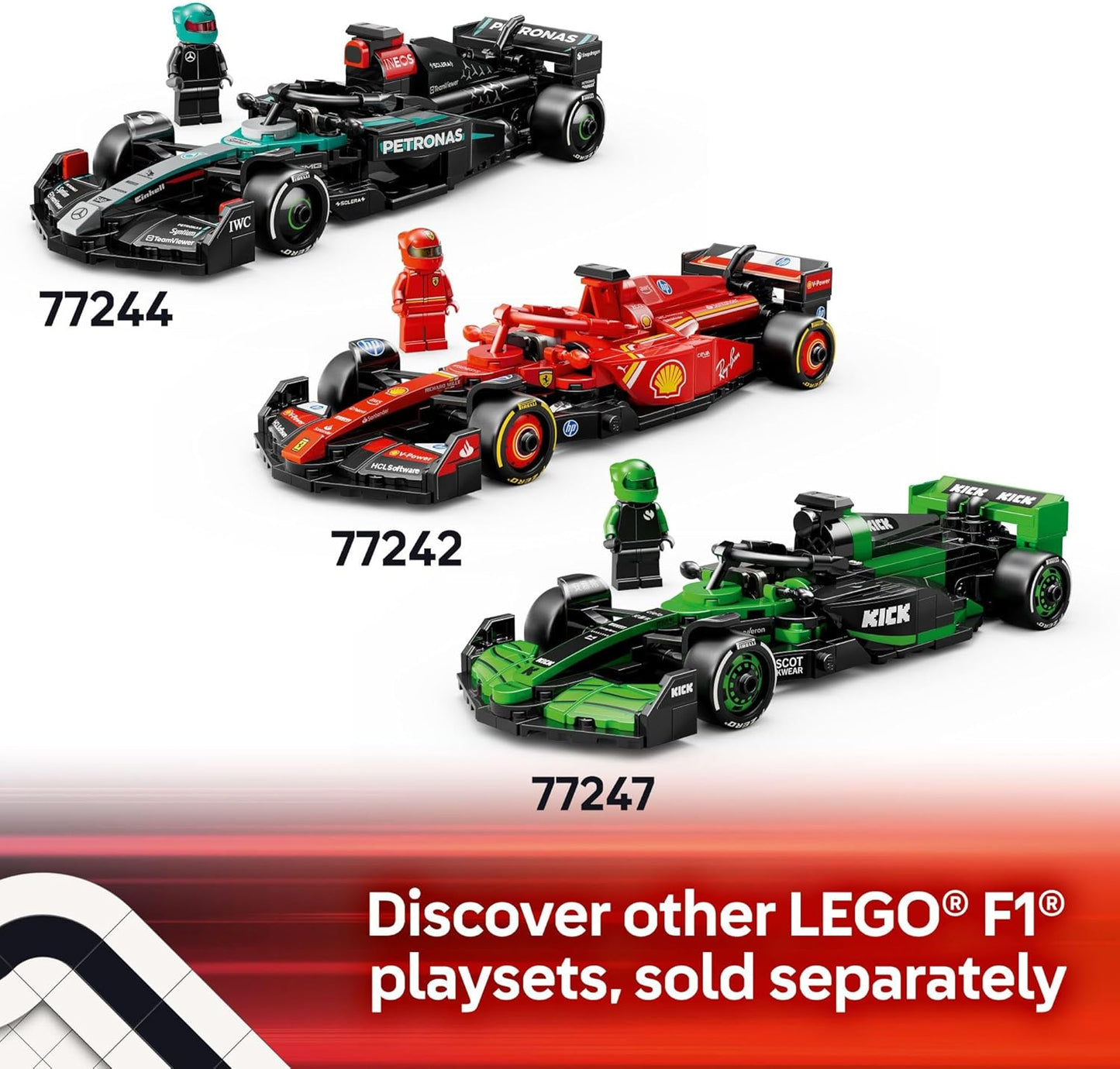 Speed Champions Mclaren F1 Team MCL38 Race Car Toy - Building Set for Kids, Boys & Girls, Ages 10+ - Toy Car for F1 Fans - Gift Idea for Birthday - 77251