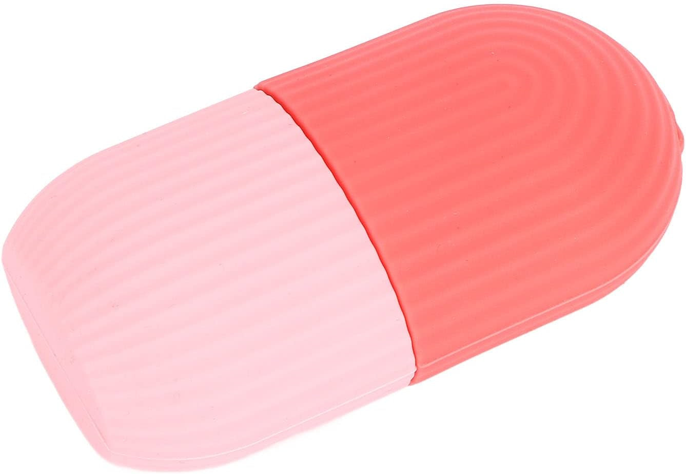 Ice Roller for Face, Nonslip Grip Face Ice Rollers Silicone Easy Facial Ice for Face Beauty Tightening Skin Care Skin Care Roller Tools for Women Man Ice Cube For