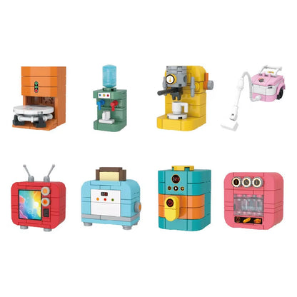 MOC City Creative Building Blocks Accessories Zoo Rhino Lion Kangaroo Wolf Fox Frog Bee Crow Peacock Mini Brick Toy Gifts X021