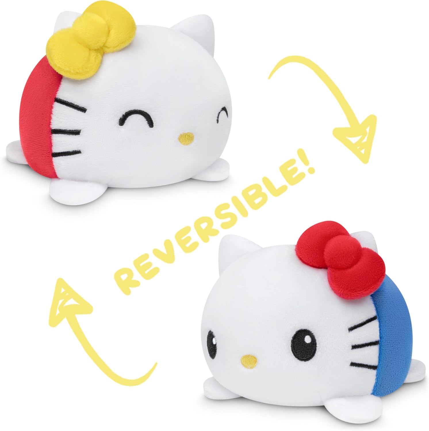Sanrio Reversible Plush Hello Kitty Mimmy Mood Sensory Stuffed Toy