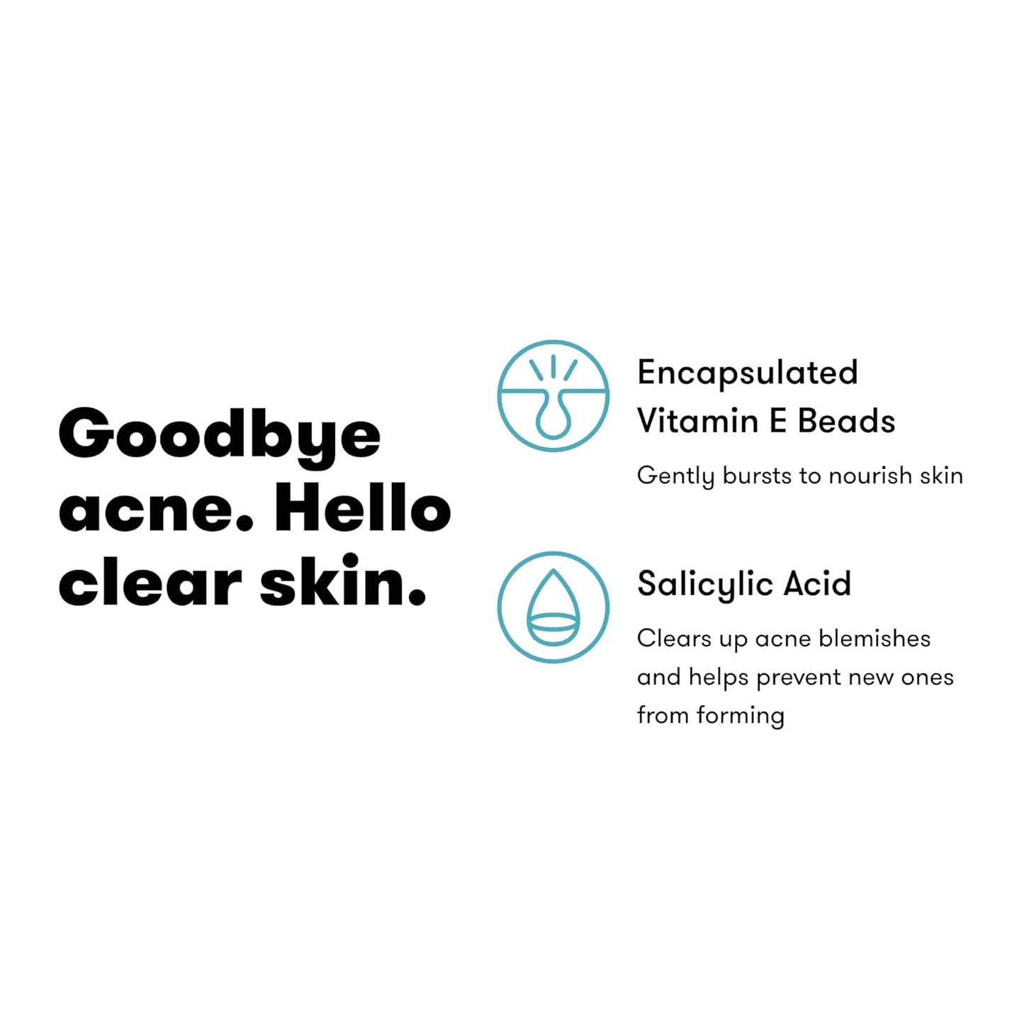 Acne Body Wash, Gentle All-Over Cleanser, Unclogs Pores and Clears Blemishes, Salicylic Acid & Glycolic Acid Formula, Soothing Complex of Shea Butter, Vitamin E & Aloe Vera Extract, 16 Fl Oz