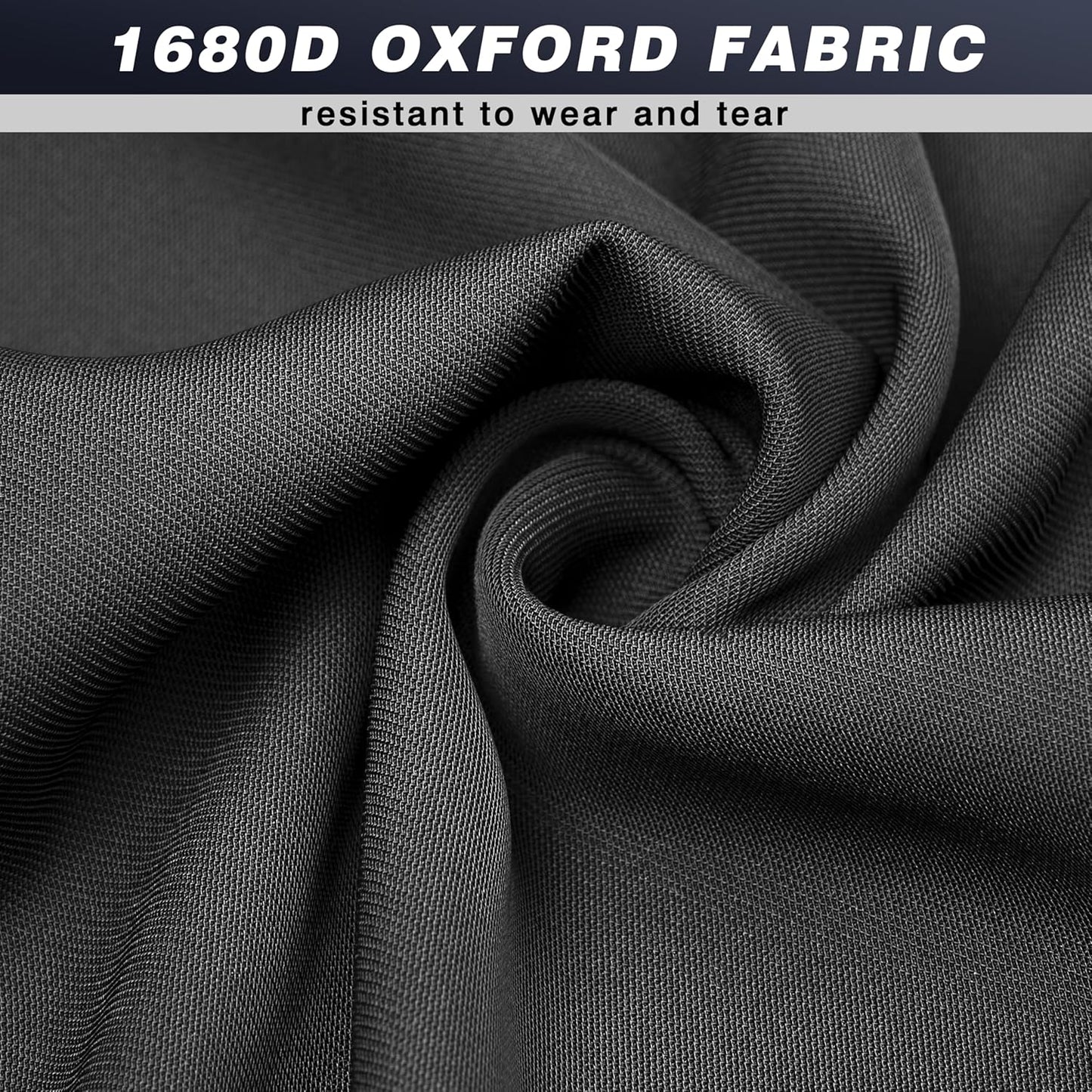 Sturdy Hard Case Golf Travel Bag with Oversized Travel Wheels for Airlines - High Performance 1680D Premium Oxford Fabric Golf Travel Cover