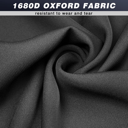 Sturdy Hard Case Golf Travel Bag with Oversized Travel Wheels for Airlines - High Performance 1680D Premium Oxford Fabric Golf Travel Cover