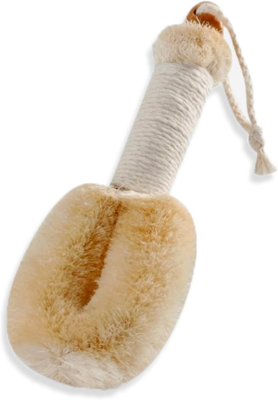 All-Natural Dry Skin Brush - Premium Quality - 9" Length