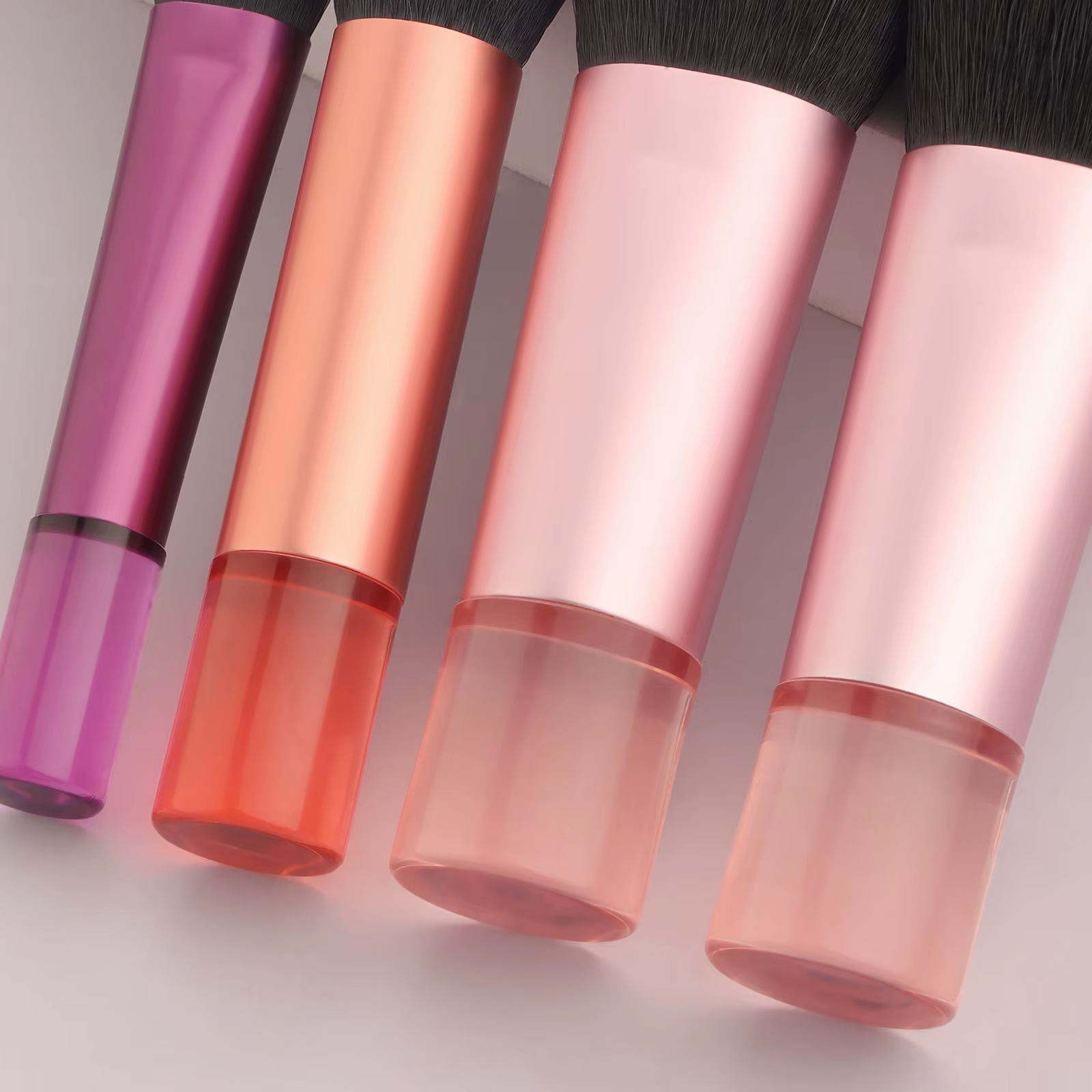 Mini Makeup Brush Set with Bag – Portable Multifunction Brushes - 10PCS