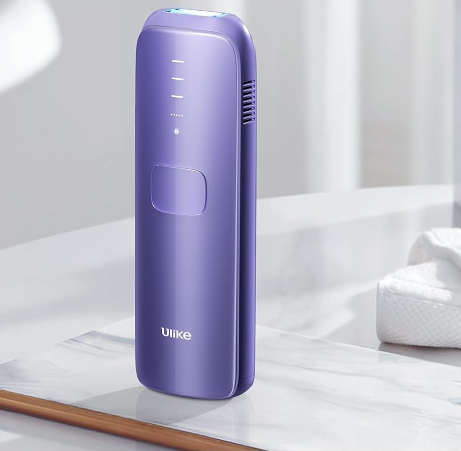  IPL Hair Removal Device with Ice-Cooling - Laser Hair Removal for Women and Men, Long-Lasting - Painless Treatment, For Facial, Bikini & Whole Body