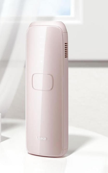Women's IPL Laser Hair Removal Device with Ice-Cooling Technology - Pink