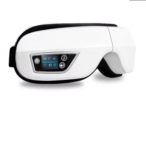 6D Smart Eye Massager with Heat & Air Compression – Bluetooth Eye Care Device