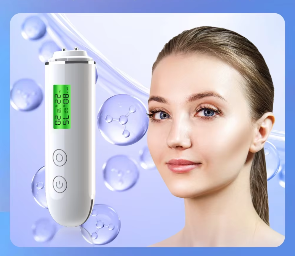  Skin Analyzer Detector - Water Oil Moisture Face Care Tool