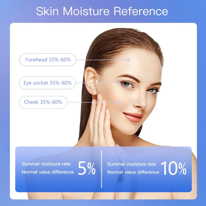  Skin Analyzer Detector - Water Oil Moisture Face Care Tool