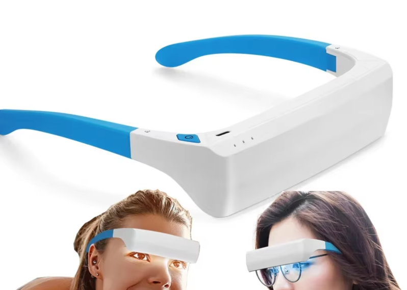 SAD Light Therapy Lamp Depression Mood Therapy Glasses Wearable Led Light anti Motion Sickness SAD Therapy Phototherapy Glasses