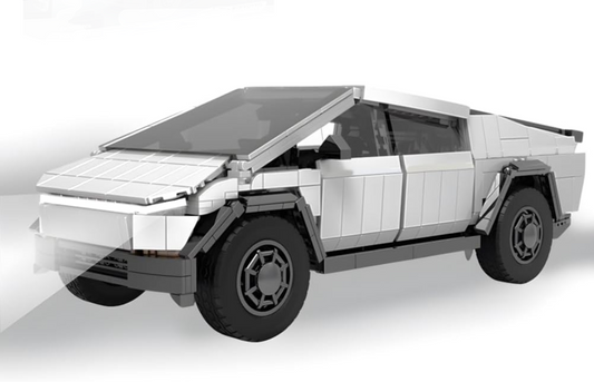 1:14 Light Up City Cyber Off Road Truck Building Set 1547PCS Model Kit